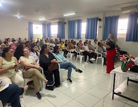 Procon Regional realiza palestra sobre direitos e prevenção a golpes para idosos em Laranjal