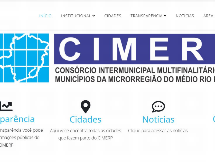 ACESSE: NOVO SITE DO CIMERP!