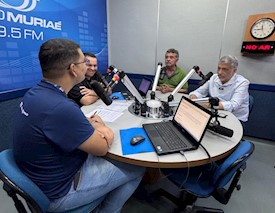 Prefeitos de Muriaé e Miradouro destacam avanços na saúde e debatem impactos do tarifaço no programa AMERP em Ação