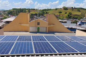 Matriz Nossa Senhora do Sagrado Coração recebe instalação de energia solar no Dornelas