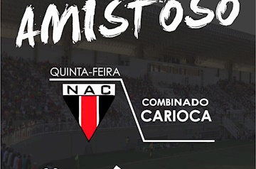 NAC terá mais um teste antes da estreia no Campeonato Mineiro