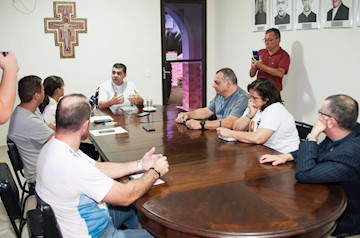 Bispo Dom Edson Oriolo realiza coletiva de imprensa sobre a Campanha da Fraternidade