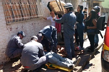 Homem cai de residência no bairro São Francisco