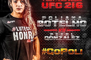 Poliana Botelho estreia no UFC em Outubro