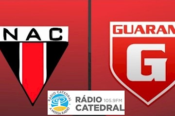 NAC x Guarani é na Catedral FM 