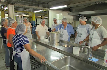 Curso ensina muriaeenses a preparar alimentos derivados do leite