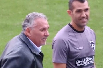 Bruno Lazaroni, filho de ex-técnico muriaeense Sebastião Lazaroni, é o novo técnico do Botafogo-RJ