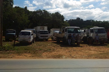 Greve de caminhoneiros chega ao 5º dia. Manifestações prosseguem em Muriaé