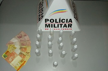 Muriaé: Polícia Militar apreende drogas e dinheiro nas proximidades de baile funk