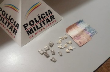 PM apreende jovem e drogas no bairro Encoberta