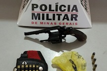 Polícia Militar apreende arma e suspeitos no bairro Santo Antônio