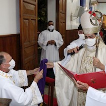 Missa de posse em Leopoldina