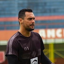 Goleiro Cairo, camisa 1 do NAC herói desta tarde de sábado