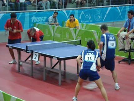 BRASIL VENCE NA PRIMEIRA RODADA DO TORNEIO DE DUPLAS MISTAS