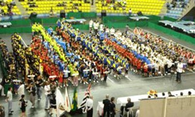 IMAGENS DA CERIMÔNIA DE ABERTURA DO EVENTO