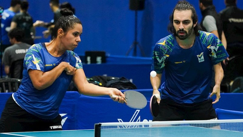 Aline Ferreira e Paulo Henrique Fonseca ficaram co