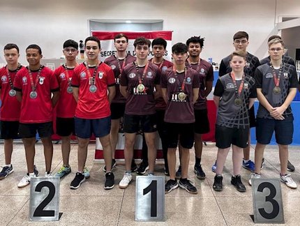 Rapazes da Fundesport Araraquara faturam ouro nos Jogos da Juventude