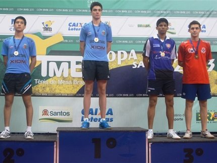 Atletas do São Caetano levam o ouro e a prata no Juvenil masculino