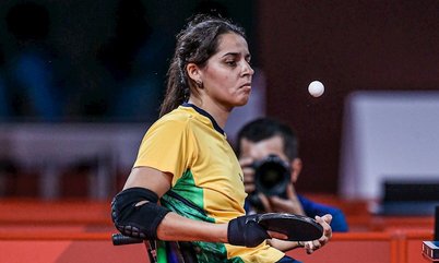 Cátia Oliveira garante a primeira medalha para o tênis de mesa brasileiro nos Jogos Paralímpicos de Tóquio
