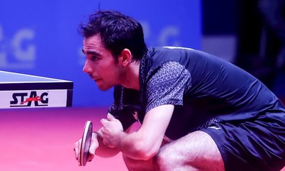 WTT Contender Antália: Hugo Calderano é superado por Felix Lebrun e se despede da competição