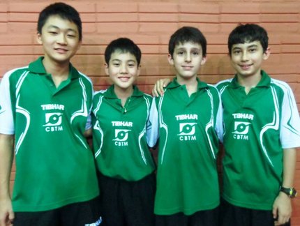 Equipes sub-13 do Brasil conquistam ouro em Sul-Americano no Paraguai