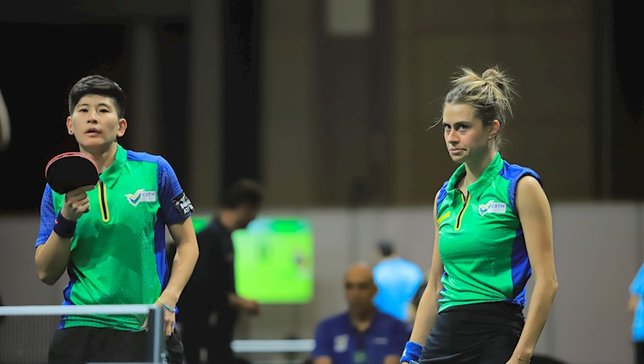 Luca Kumahara e Bruna Takahashi enfrentam Andreea 