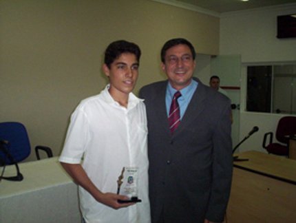 LUIZ DIAS É O MELHOR DO ANO EM LIMEIRA