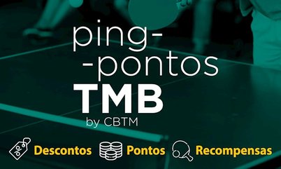 CBTM disponibiliza plataforma do Ping Pontos TMB; filiados podem acumular pontos e trocar por prêmios