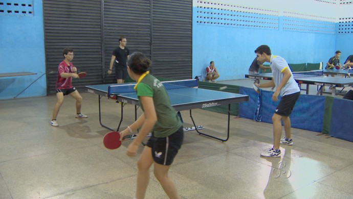 Mesatenistas do AP se preparam para competições em Setembro (Foto: Reprodução/TV Amapá)