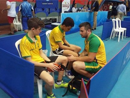Sul-Americanos Escolares: Gustavo Marchiori e Guilherme Guimarães conquistam o bronze nas duplas