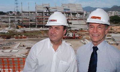 PRESIDENTE DA ODEPA VISITA VILA PAN-AMERICANA