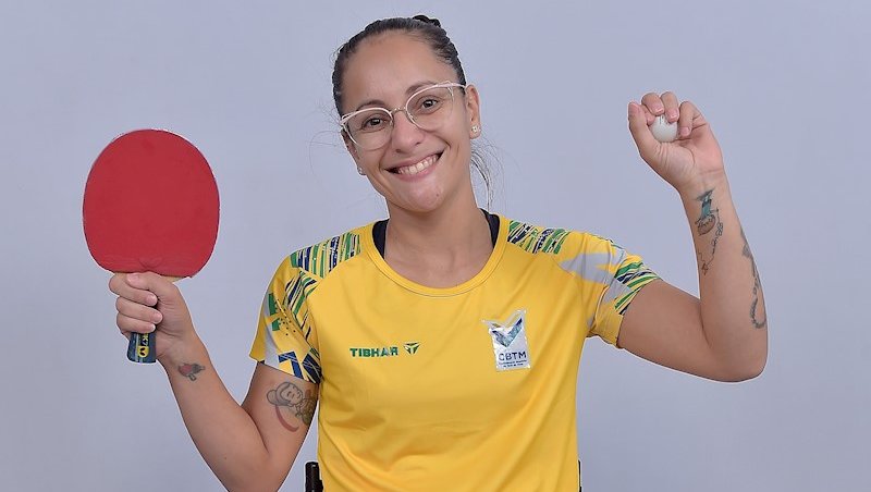 Número 8 do mundo na Classe 3, Joyce Oliveira obte