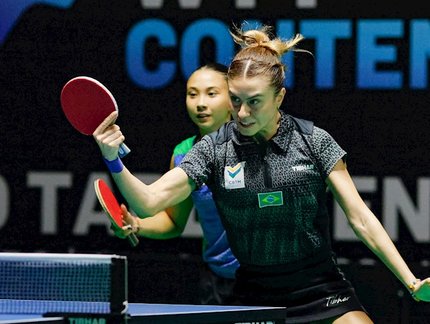 Seis duplas brasileiras avançam às quartas de finais do WTT Contender do Rio
