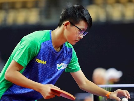 Leonardo Iizuka encerra sua primeira participação no Mundial de Jovens após revés contra taiwanês