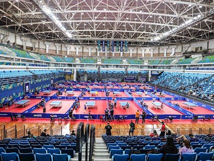 Estrutura de alto nível da Arena Carioca 1 é destaque na primeira competição nacional da CBTM em 2021