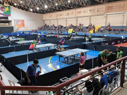 Em Maringá-PR, Copa Brasil de Tênis de Mesa reúne mais de 600 atletas
