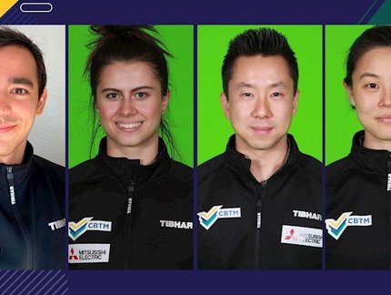 Gustavo Tsuboi e Jessica Yamada se juntam a Hugo Calderano e Bruna Takahashi e disputarão o torneio individual dos Jogos Olímpicos