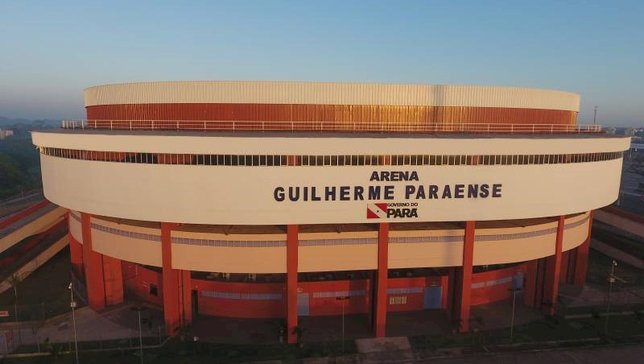 O Ginásio Guilherme Paraense, conhecido como Mangu