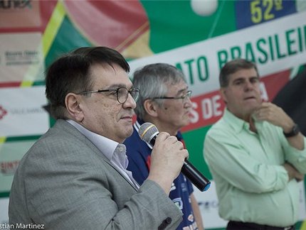 Primeiro árbitro internacional da América Latina ministra palestra no Campeonato Brasileiro