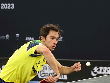 Calderano avança às oitavas do WTT de Doha; Bruna Takahashi e Vitor Ishiy se despedem da competição