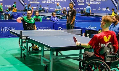 ITTF World Para Elite São Paulo 2025 começa com grandes duelos e promessa de fortes emoções