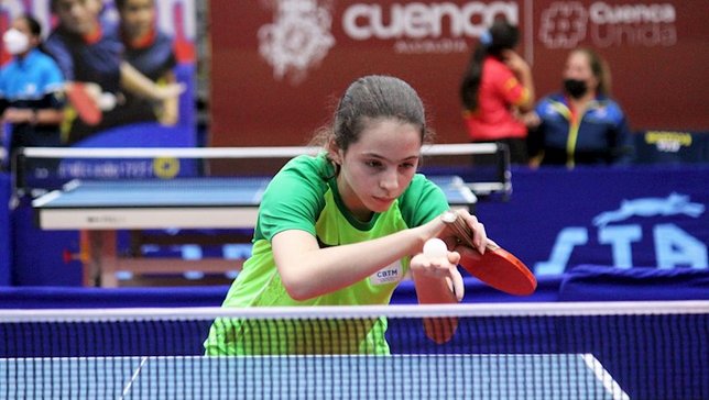 Maiara Alves conseguiu a classificação. Foto: ITTF