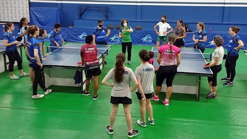 Training Camp Mulheres TMB tem início em Joinville, em mais uma ação da CBTM para inclusão de gênero