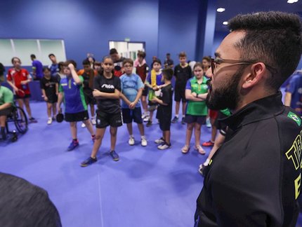 Ensino de valores no tênis de mesa: capacitação com o Prof. Vitor Ciampolini