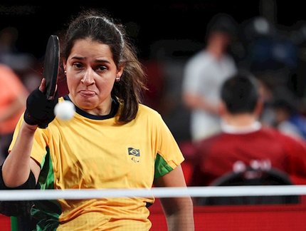 Bronze! Cátia Oliveira para na semifinal e conquista sua primeira medalha em Jogos Paralímpicos