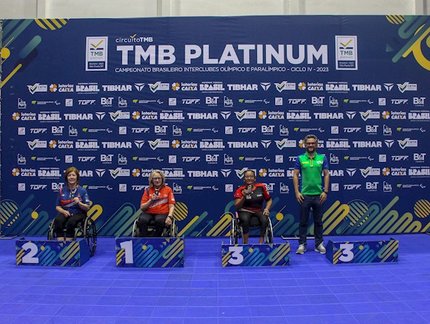 Segundo dia de TMB Platinum – Campeonato Brasileiro define campeões individuais paralímpicos e seleções estaduais de base