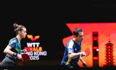 Hugo Calderano e Bruna Takahashi se despedem do WTT Champions Doha 2026