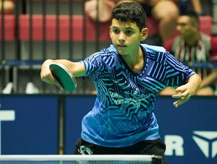 Leandro Ferreira é campeão sub-13 no TMB Platinum - Ciclo I