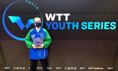 Após grande participação no Equador, Mahayla Sardá conquista a medalha de bronze no WTT Youth Contender