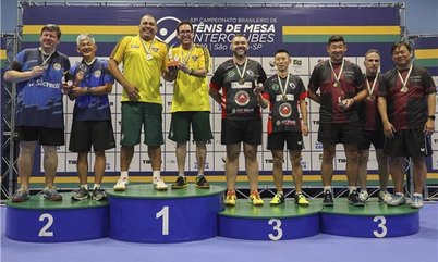 Fluminense faz três a dois no Joinvillense e fatura ouro no 53° Campeonato Brasileiro de Tênis de Mesa